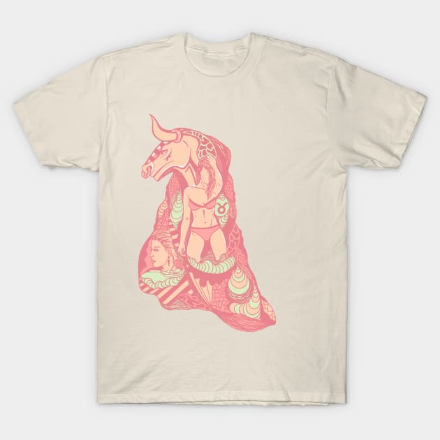 Lpink Her Taurus T-Shirt by kenallouis